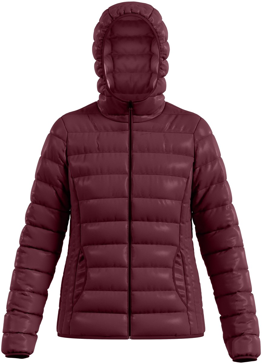 Daunenjacke  mit Kapuze, Damen QS