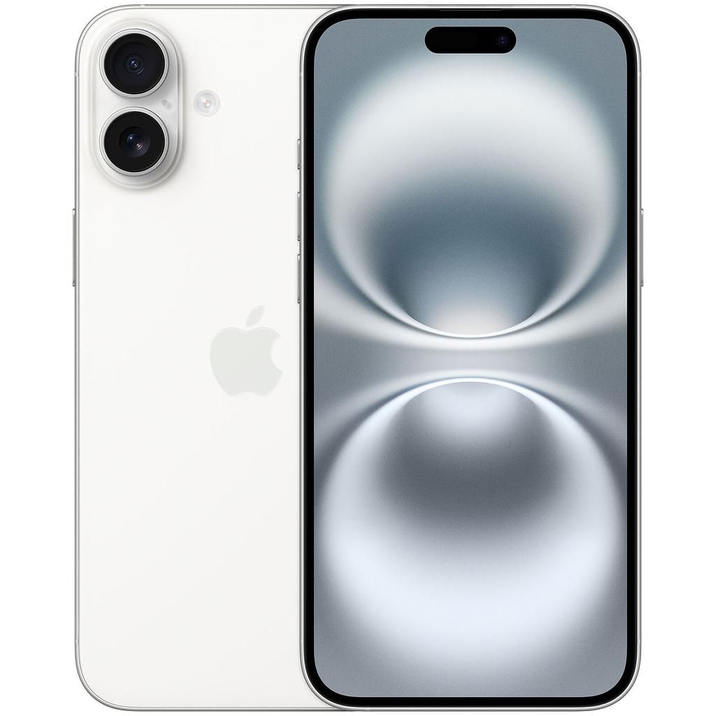 Apple iPhone 16 Plus - Weiß - 256 GB - Physische SIM-Karte + eSIM