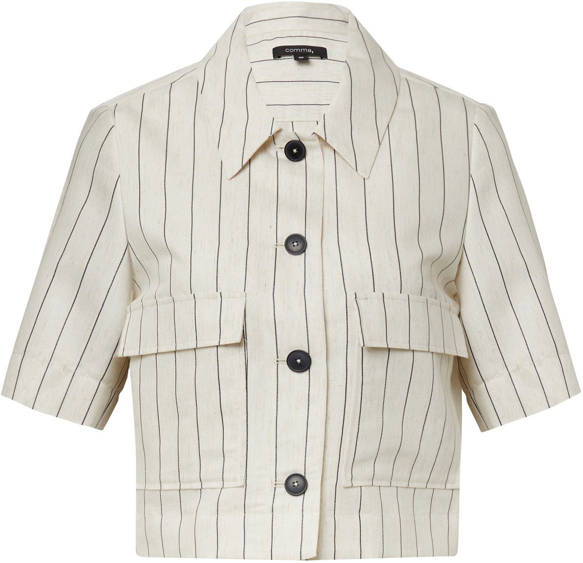Leinenmischung Overshirt Damen COMMA