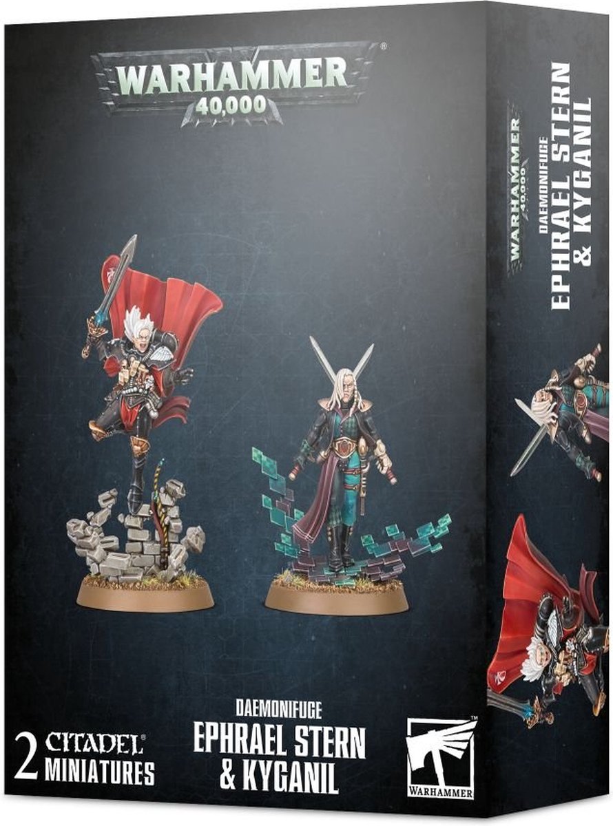Figurine Games Workshop Warhammer 40k - Daemonifuge - Ephrael Stern & Kyganil
