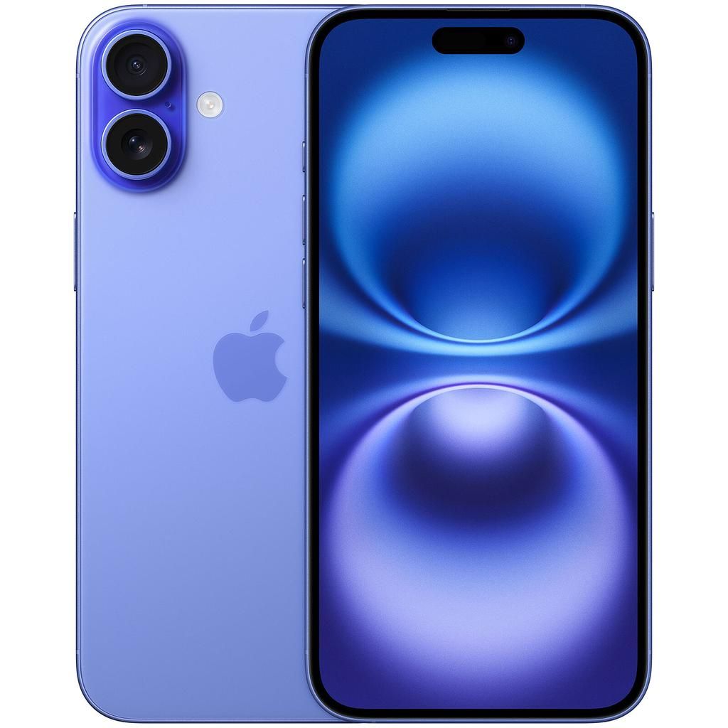 Apple iPhone 16 Plus - Ultramarin - 128 GB - Physische SIM-Karte + eSIM