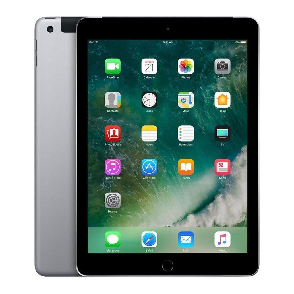 Apple iPad 5 (2017, A9-Serie) - Spacegrau - 128 GB - WiFi + 4G