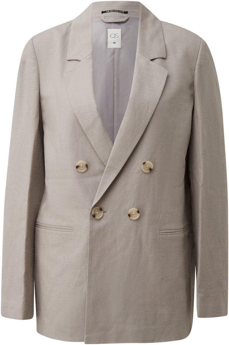 Leinenmischung Blazer Damen QS