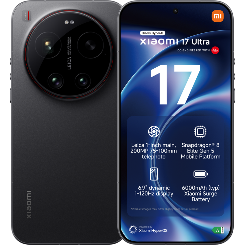 Xiaomi 17 Ultra 16 GB RAM - 512 GB Schwarz