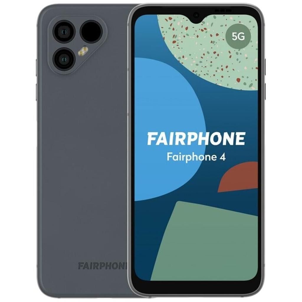 Fairphone 4 - Grau - 128 GB - Physische SIM-Karte + eSIM