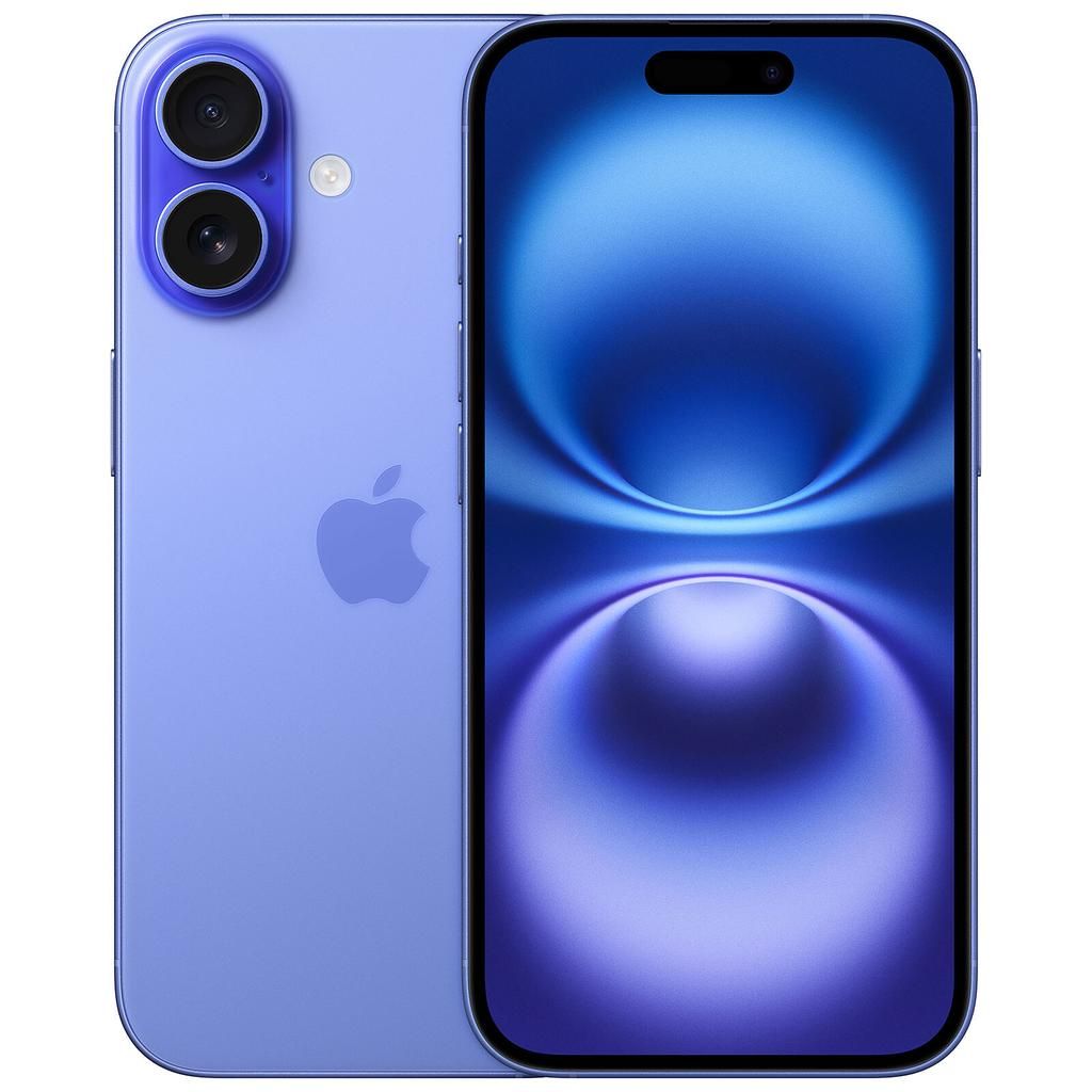 Apple iPhone 16 - Ultramarinblau - 256 GB - Physische SIM-Karte + eSIM