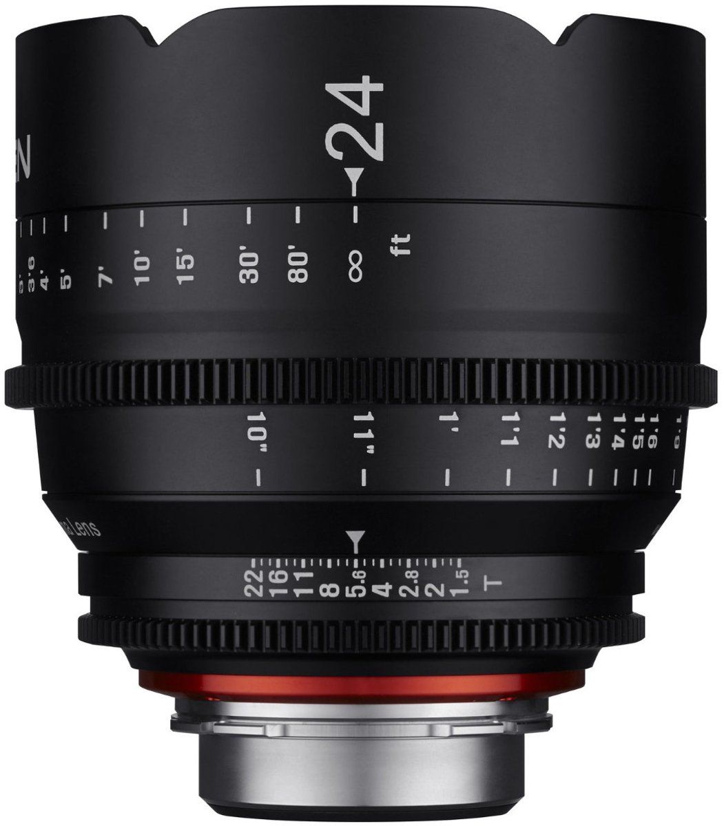 XEEN 24mm T1.5 PL Objectief - Helder T1.5-diafragma - Minimale flare en ghosting