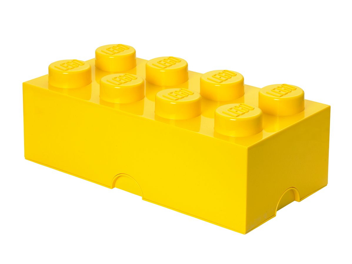 Ladrillo de almacenamiento de 8 espigas (amarillo)