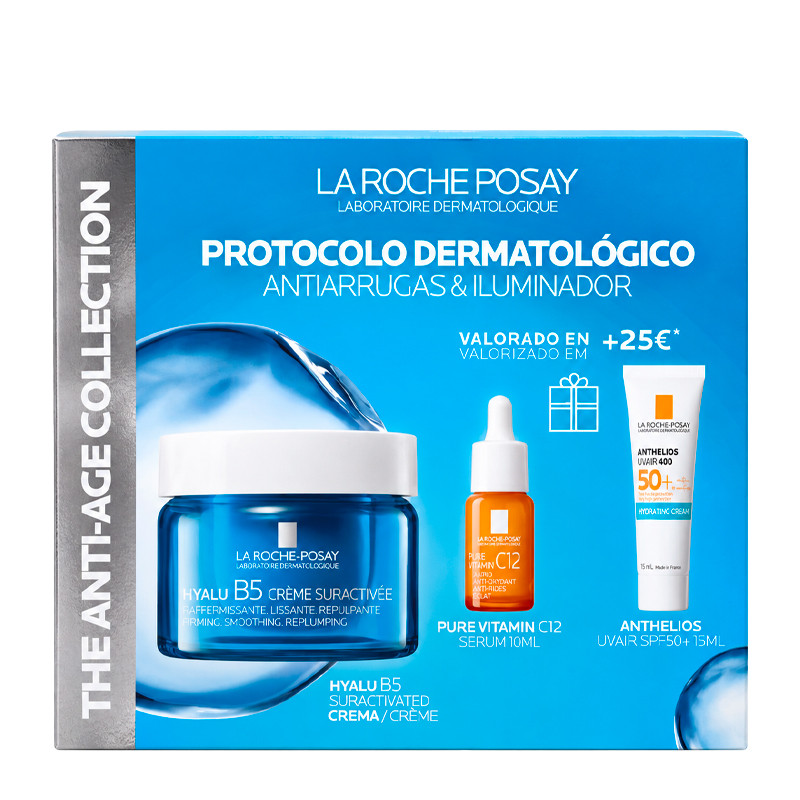 La Roche Posay Damen Gesichtspflege Hyalu B5 Suractivated - Anthelios UVMune Set