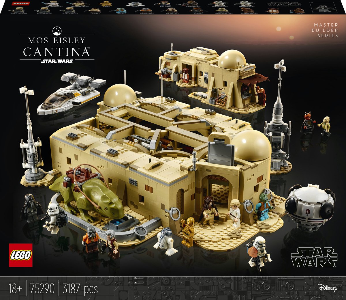 Figurine - mos eisley cantina Lego Star Wars 75290