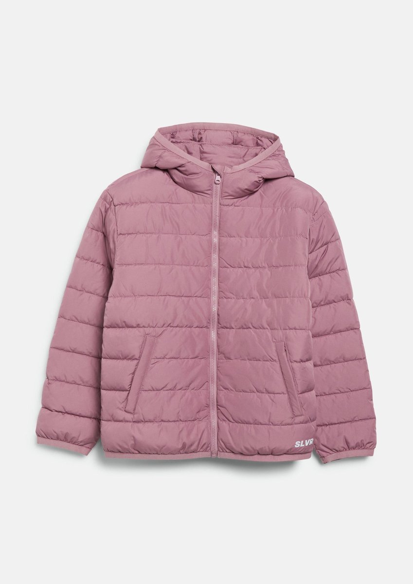 Unisex Oversize Kapuzenjacke mit leichter Wattierung - wasserabweisend Kinder s.Oliver