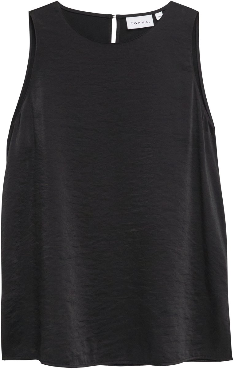 Top aus Mischviskose mit Waschung für Damen COMMA