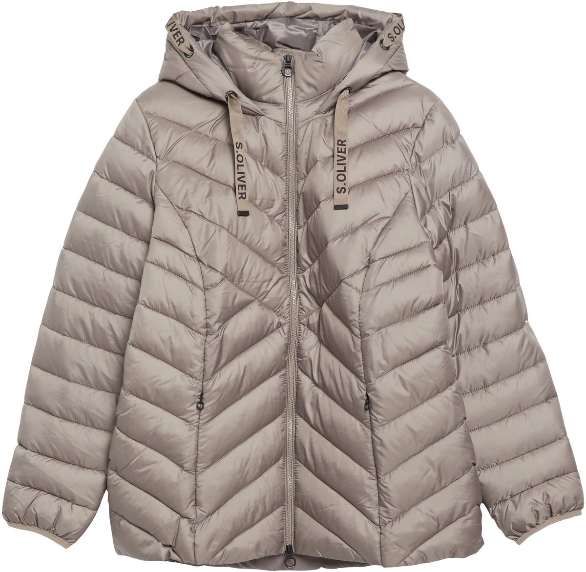 Leichte gesteppte Damenjacke mit Kapuze s.Oliver