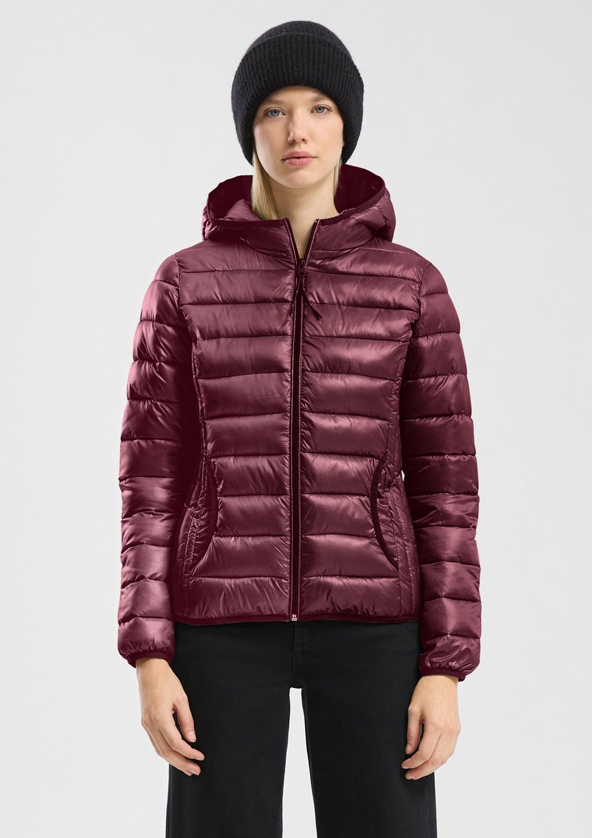 Daunenjacke  mit Kapuze, Damen QS