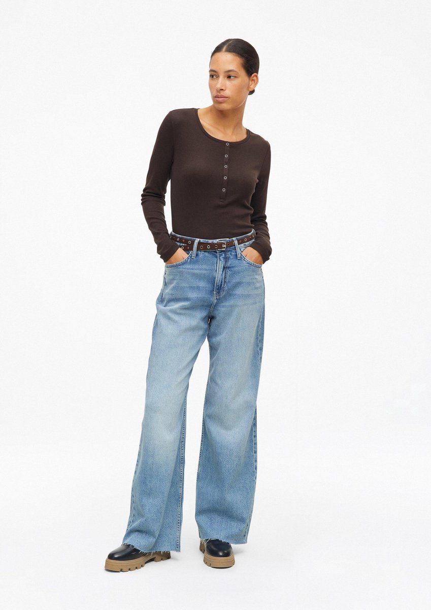 Jeans Wide Leg mit Gürtel Damen s.Oliver Suri