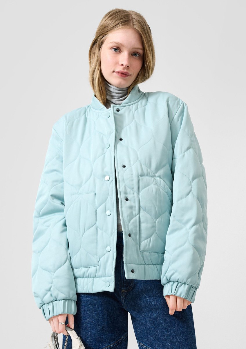 Doudoune mit aufgesetzten Taschen für Damen QS