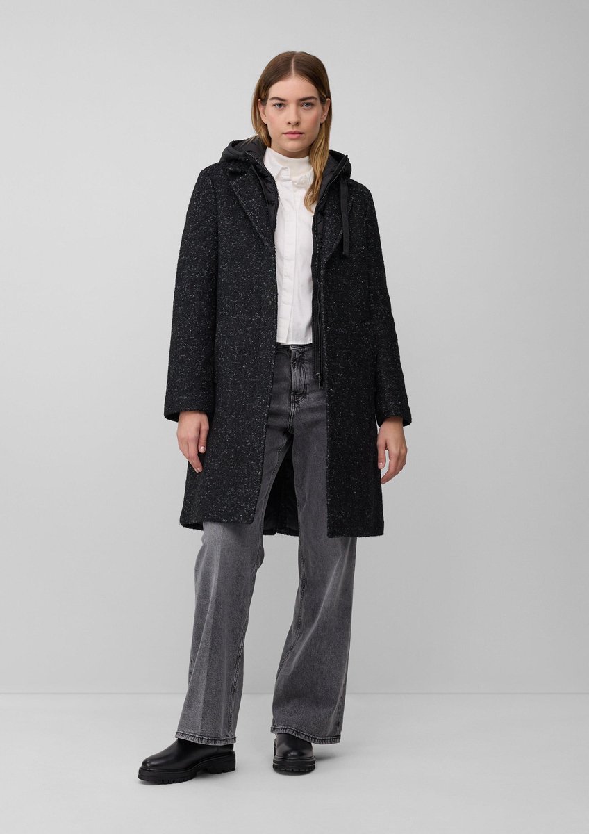 Wattierte Jacke mit abnehmbarem Kapuze für Damen s.Oliver
