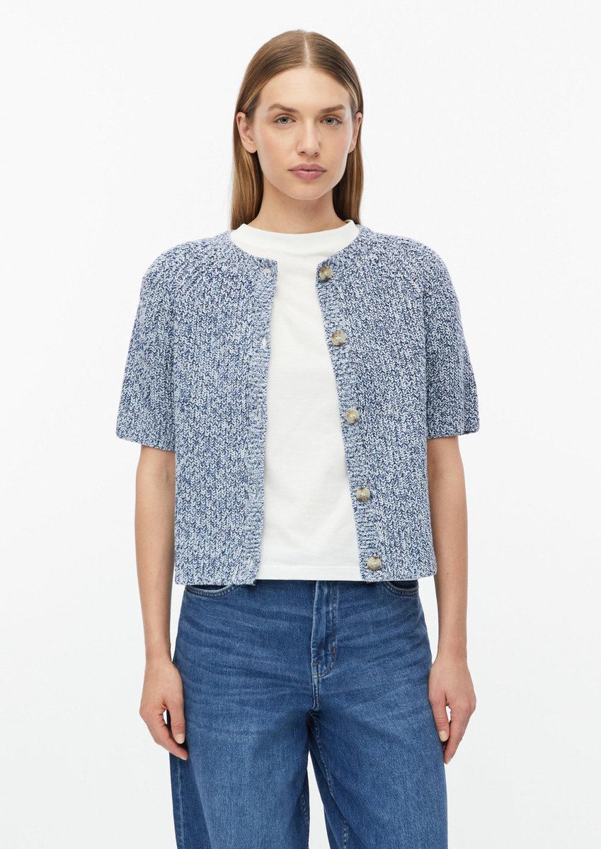Lässiger Knopfverschluss Cardigan Damen s.Oliver