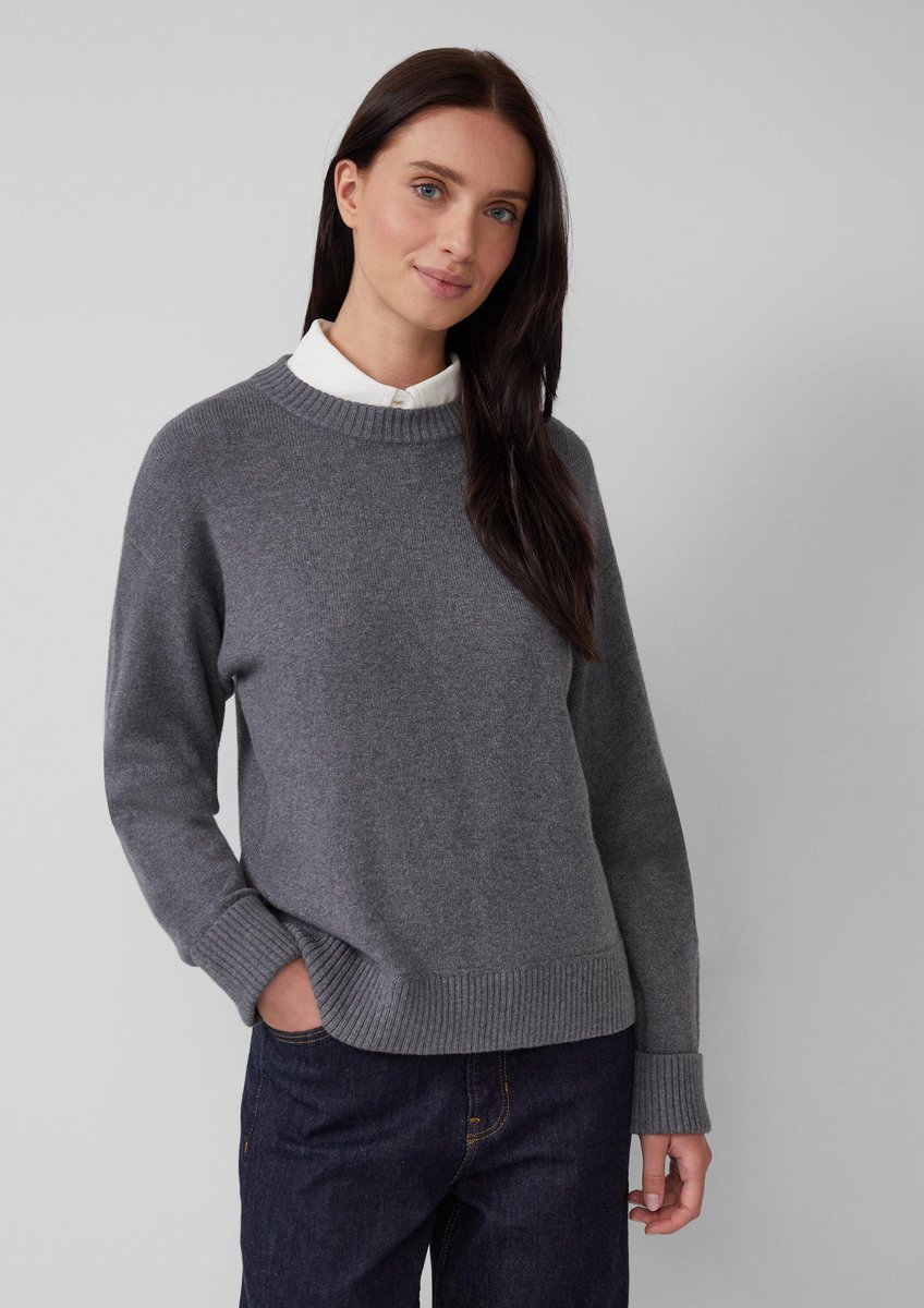 Pullover im Relaxed Fit aus Mischwolle für Damen s.Oliver