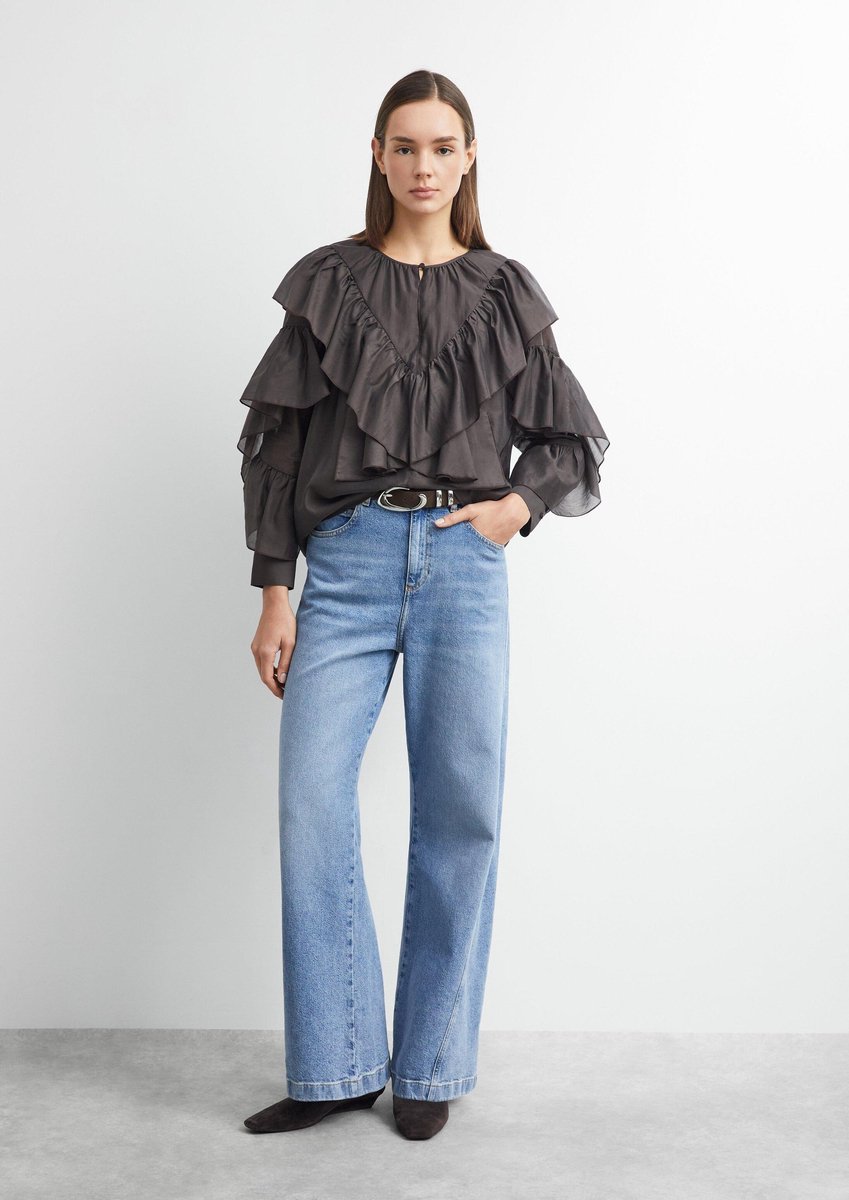 Damen Wide Leg Jeans COMMA Anna