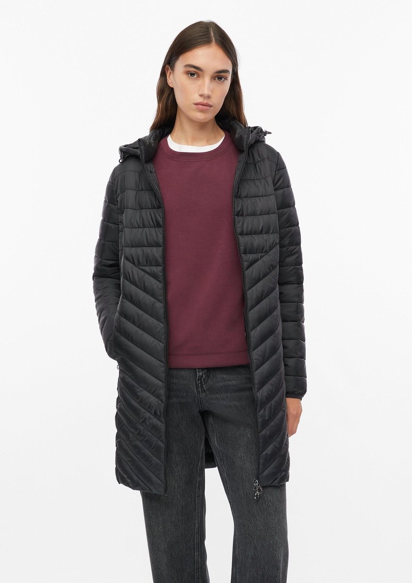 Leichter Mantel mit geradem Kragen slim fit für Damen s.Oliver