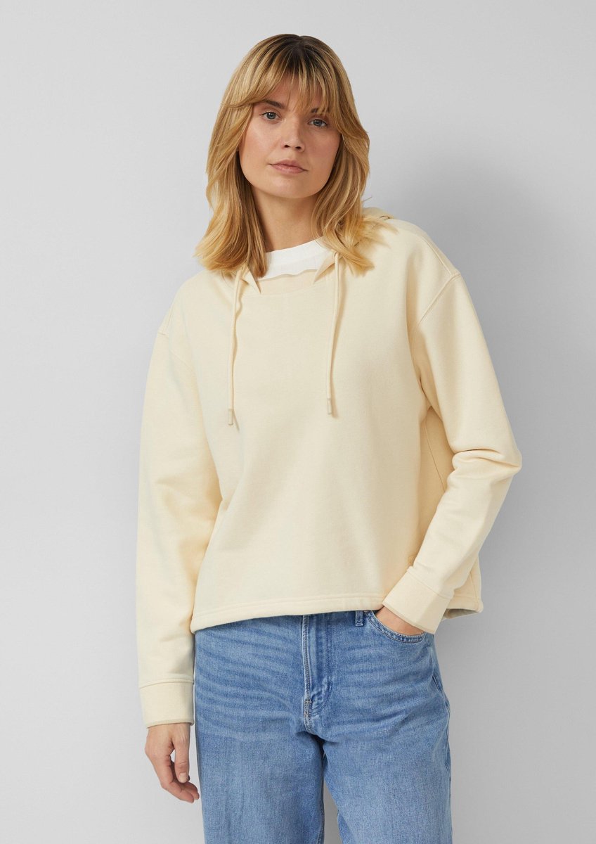 Damen Sweatshirt mit verlängertem Rücken s.Oliver