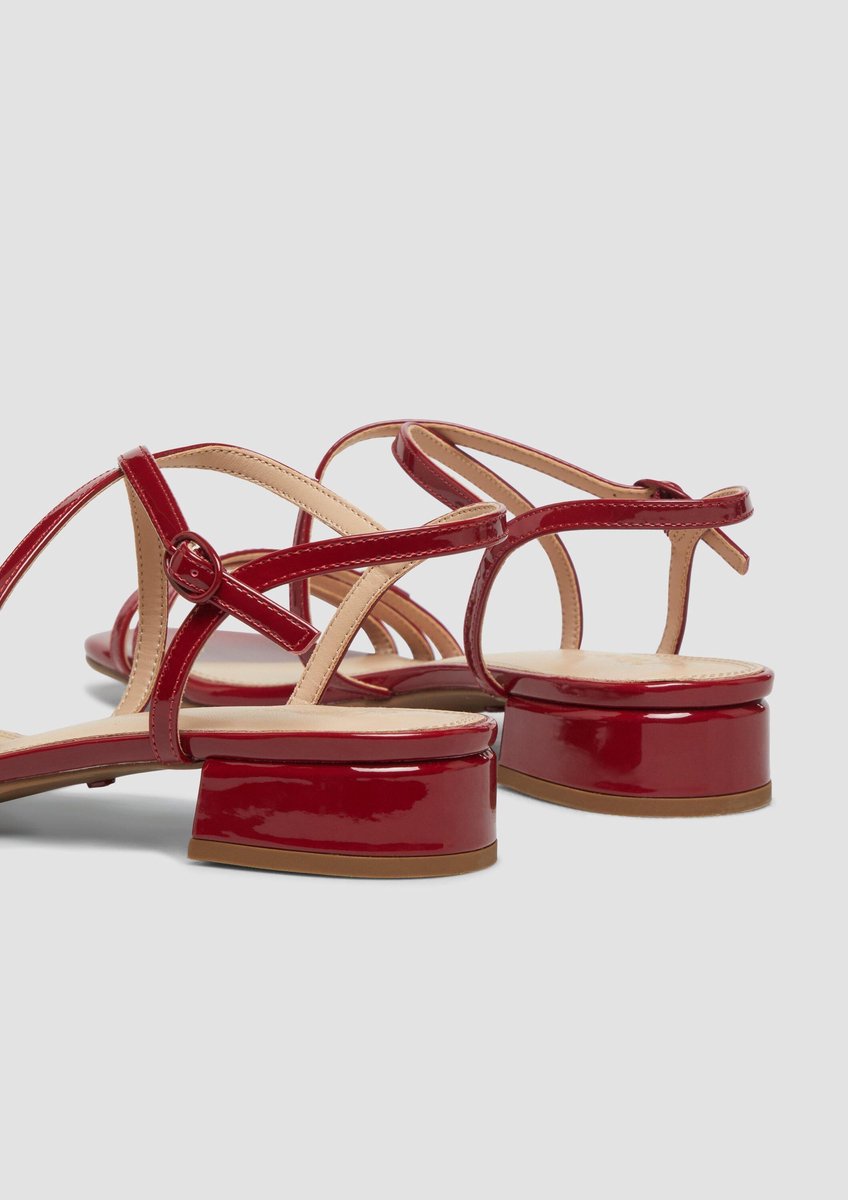 Absatzsandalen Lederlook Damen s.Oliver