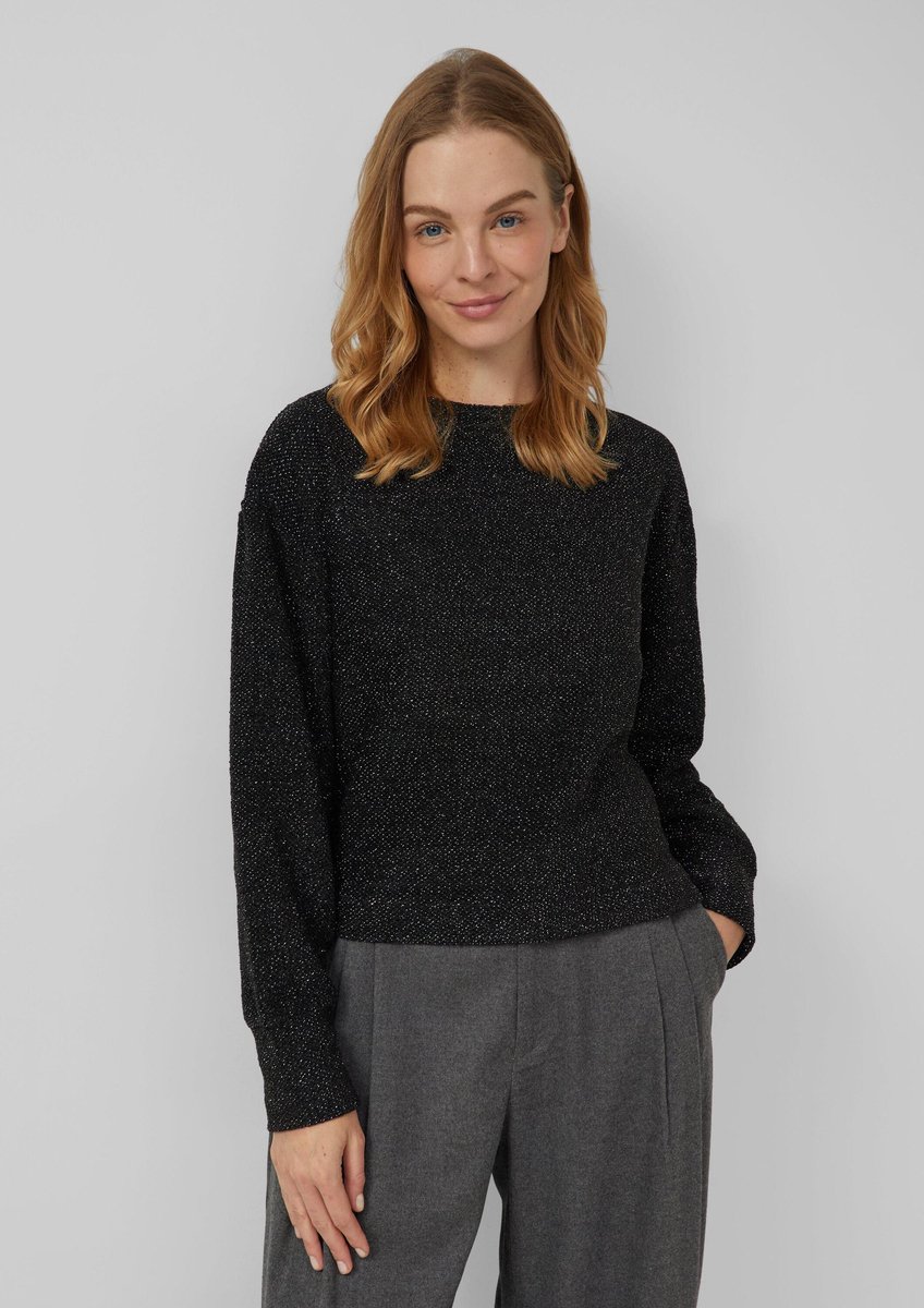 Flauschpulli mit Glitzerfaden Damen s.Oliver