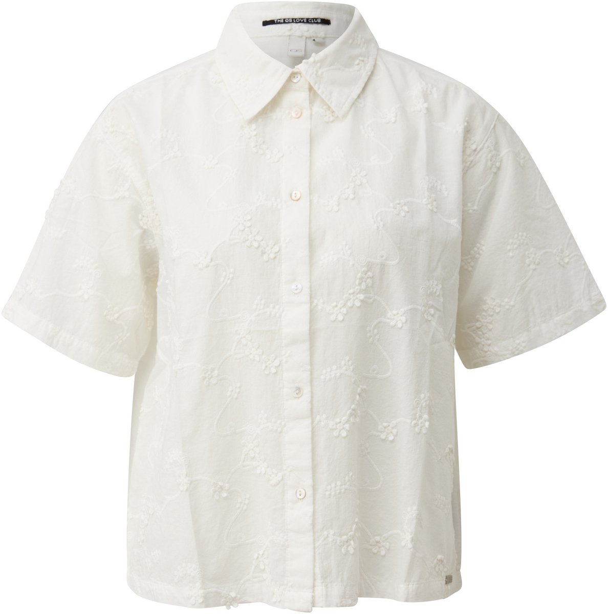 Bluse, kurzärmelig, Damen QS Loose Fit
