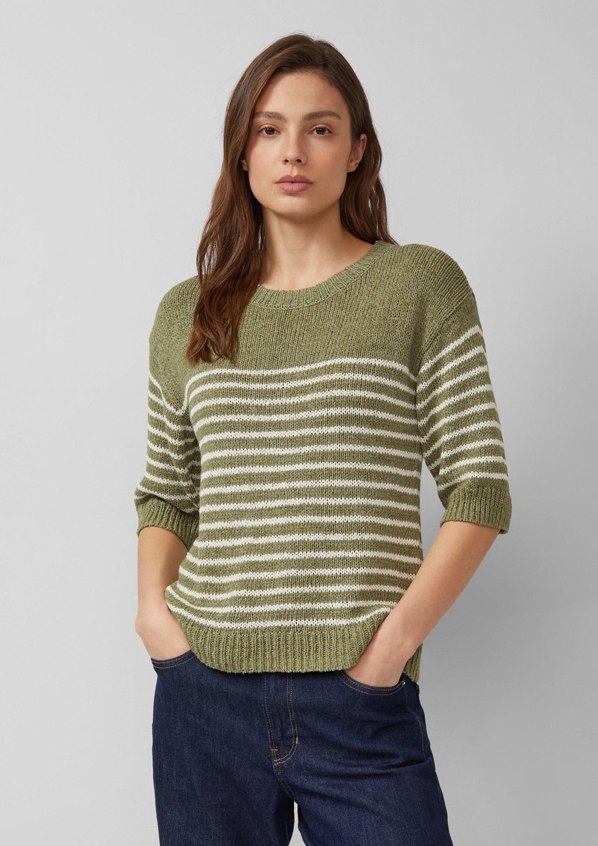 Pull in lockerer Schnitt aus hochwertigem Baumwollmix für Damen s.Oliver