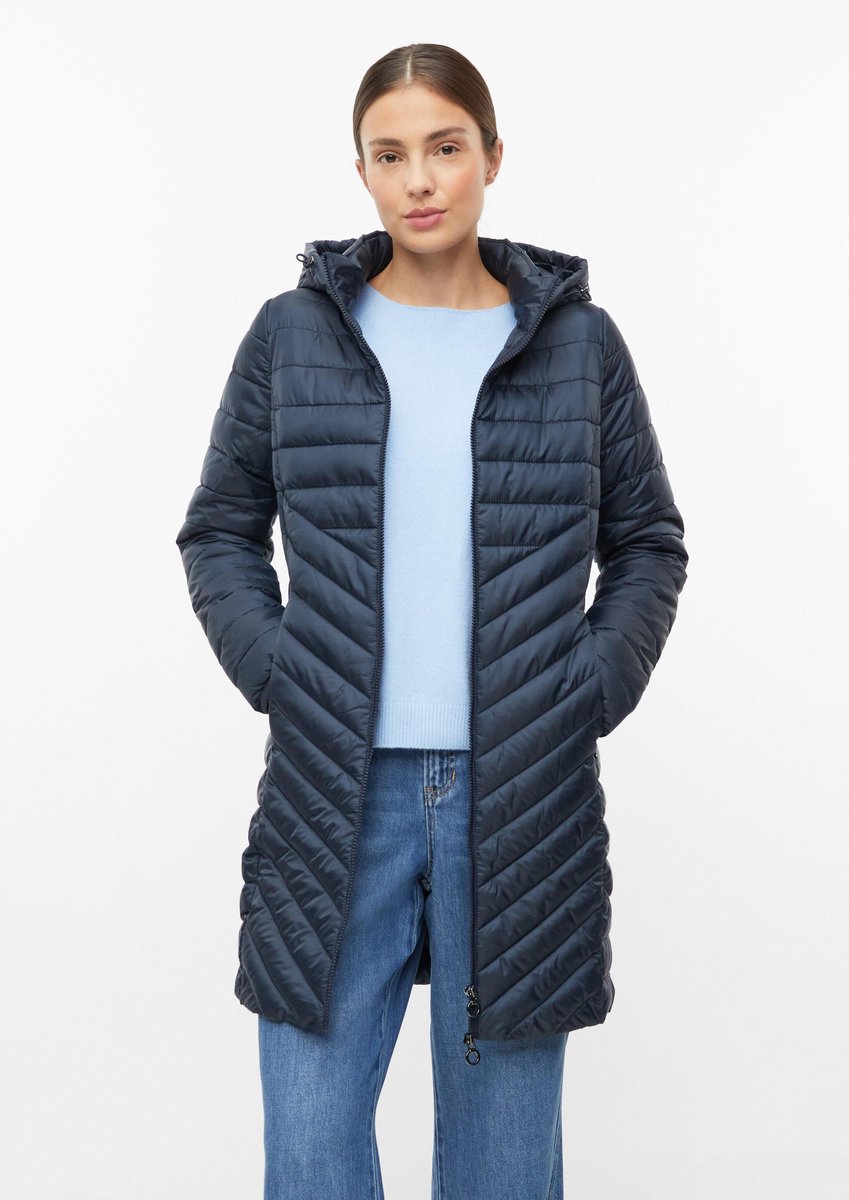 Leichter Mantel mit geradem Kragen slim fit für Damen s.Oliver