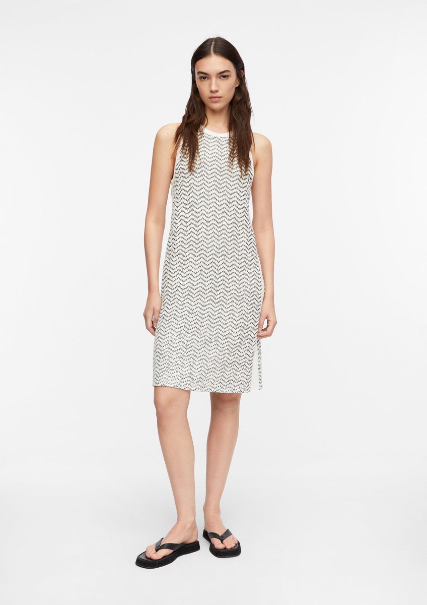 Jersey-Texturierte Trägerkleid für Damen COMMA