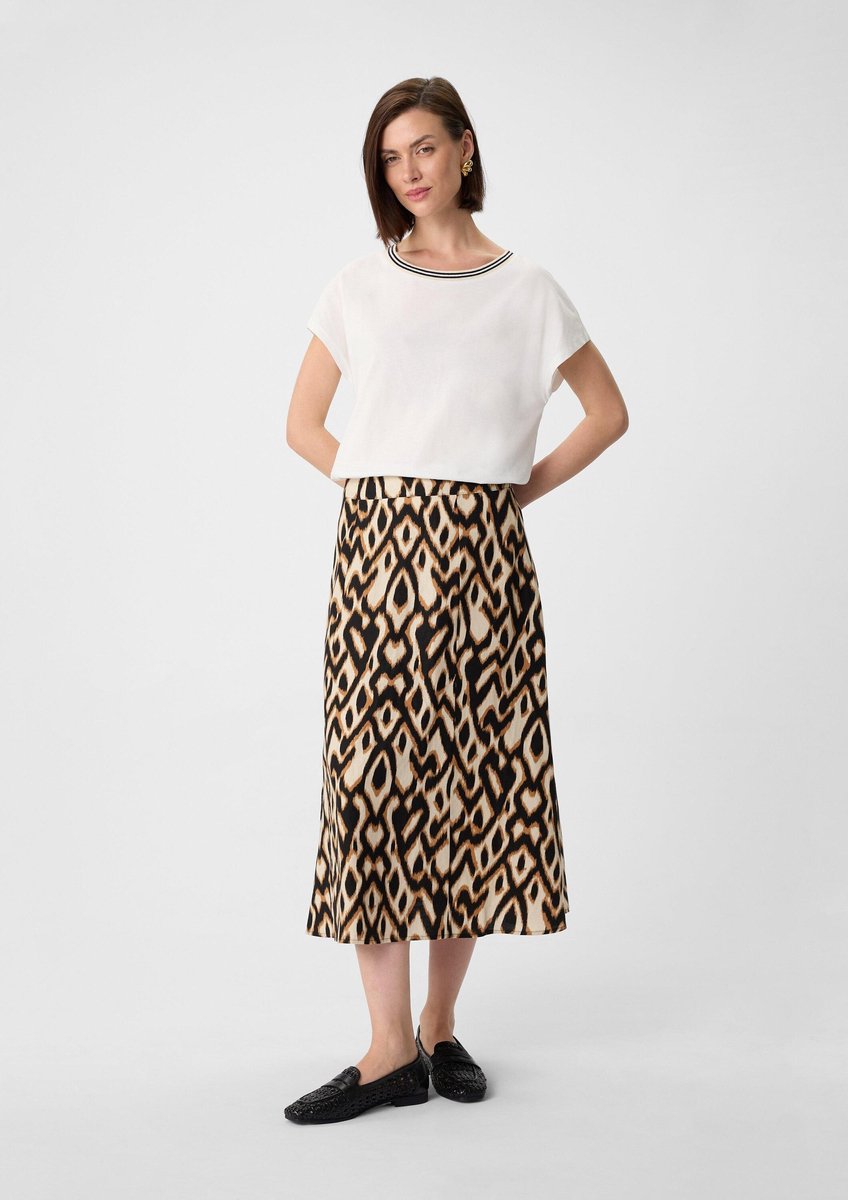 Lange Lyocell-Mix Rock Damen COMMA