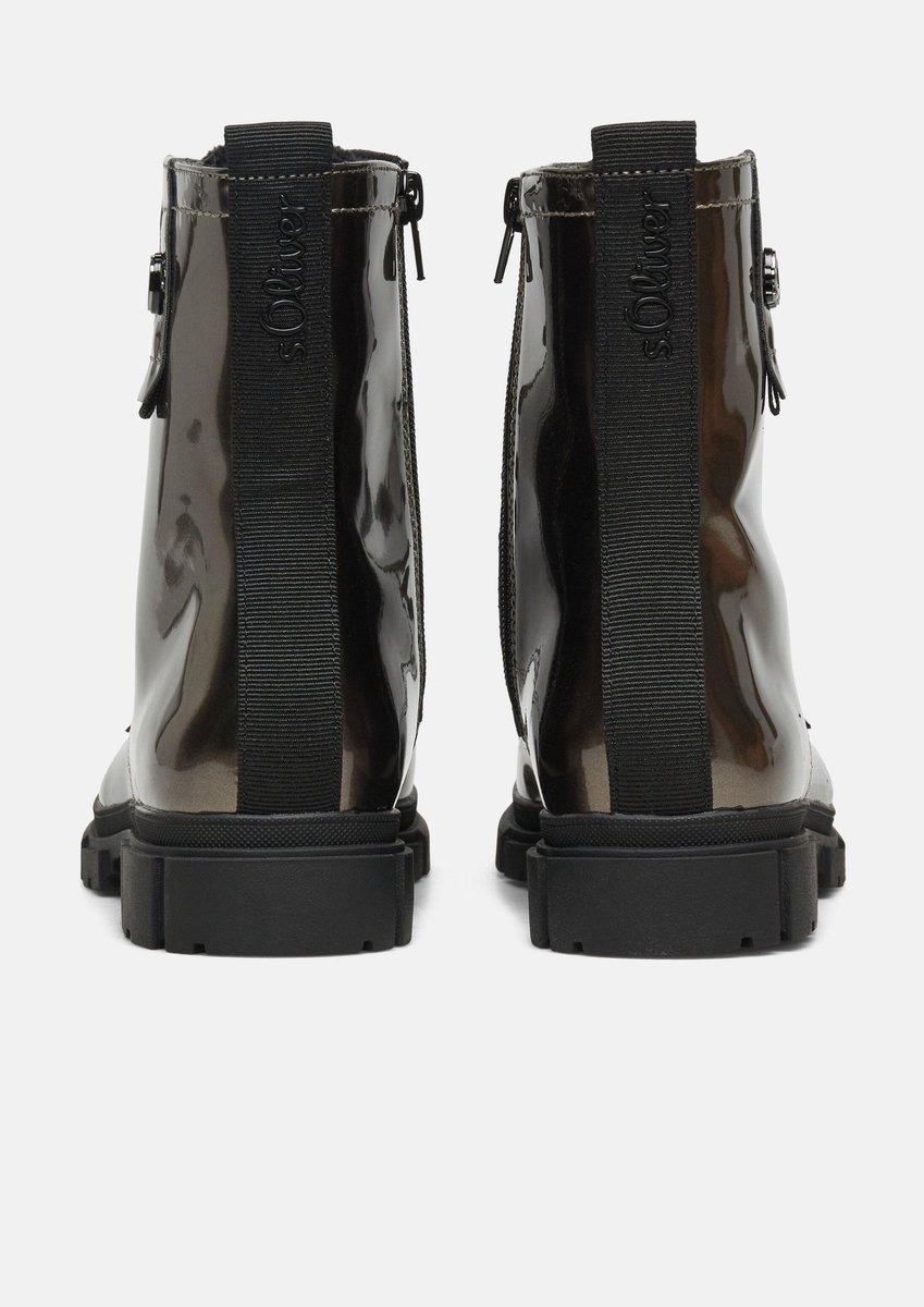 Schnürstiefeletten Lederlook für Kinder s.Oliver