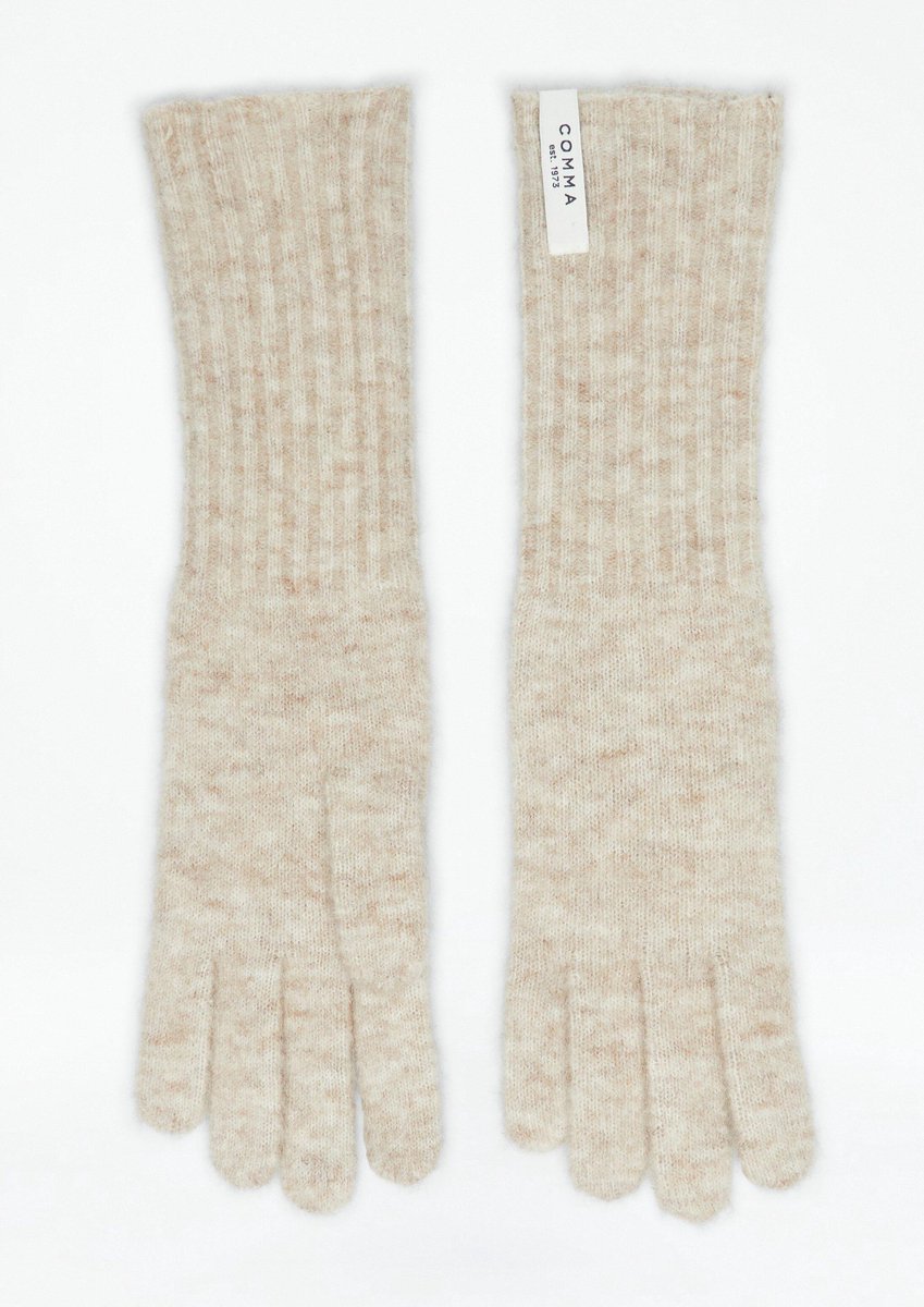 Dicke Frauenschutzhandschuhe aus Woll- und Alpakamischung COMMA