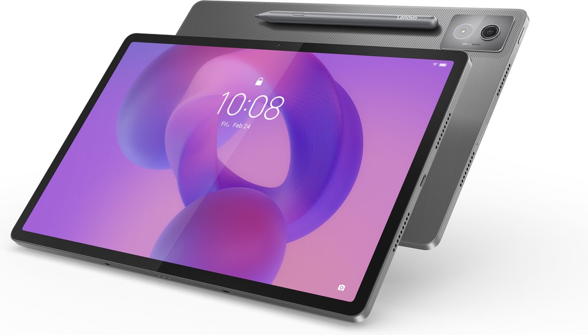 Lenovo Idea Tab Pro Matte 12.7" (8GB 128GB) - Luna Grey + Pen Processore MediaTek Dimensity 8300 (3,35 GHz )/Android 14 o versioni successive/128 GB UFS 3.1