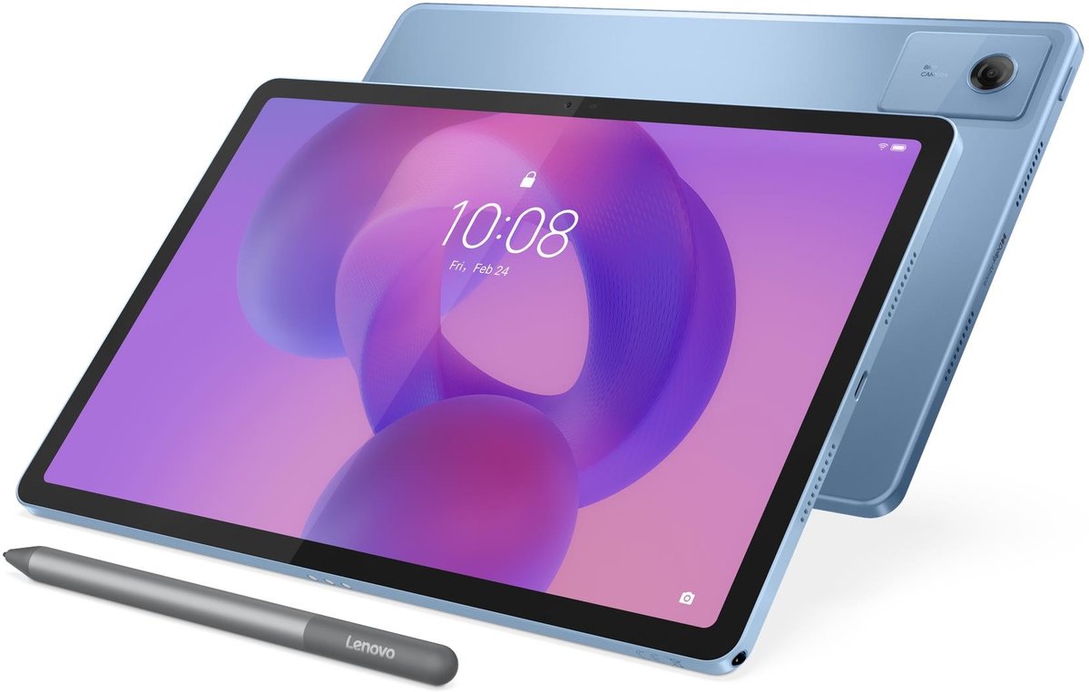 Lenovo Idea Tab 11" (8GB 128GB) (5G) - Polar Blue + Pen Processore MediaTek Dimensity 6300 (2,4 GHz )/Android 15 o versioni successive/128 GB UFS 2.2