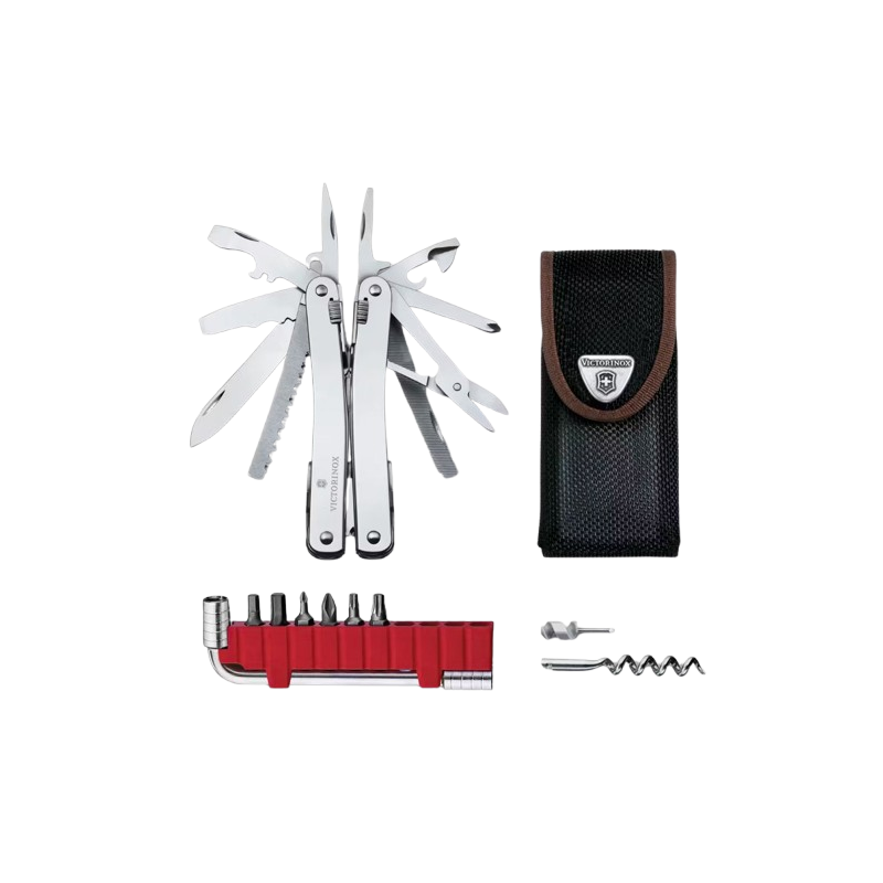 Multiheramienta Victorinox Swiss Tool Spirit X Plus funda negra
