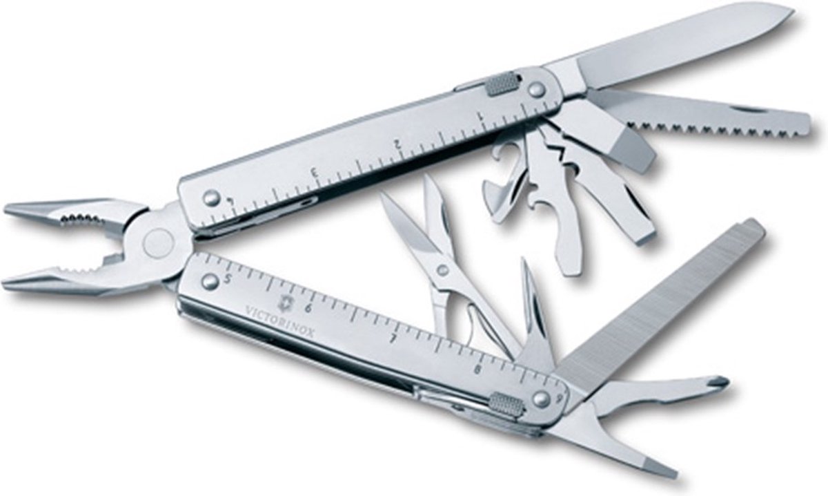 Alicate Multiheramienta Victorinox Swiss Tool X funda cuero