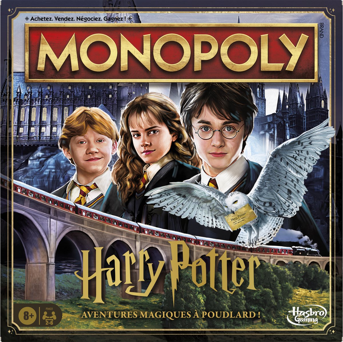 Kartenspiele Hasbro Monopoly Harry Potter