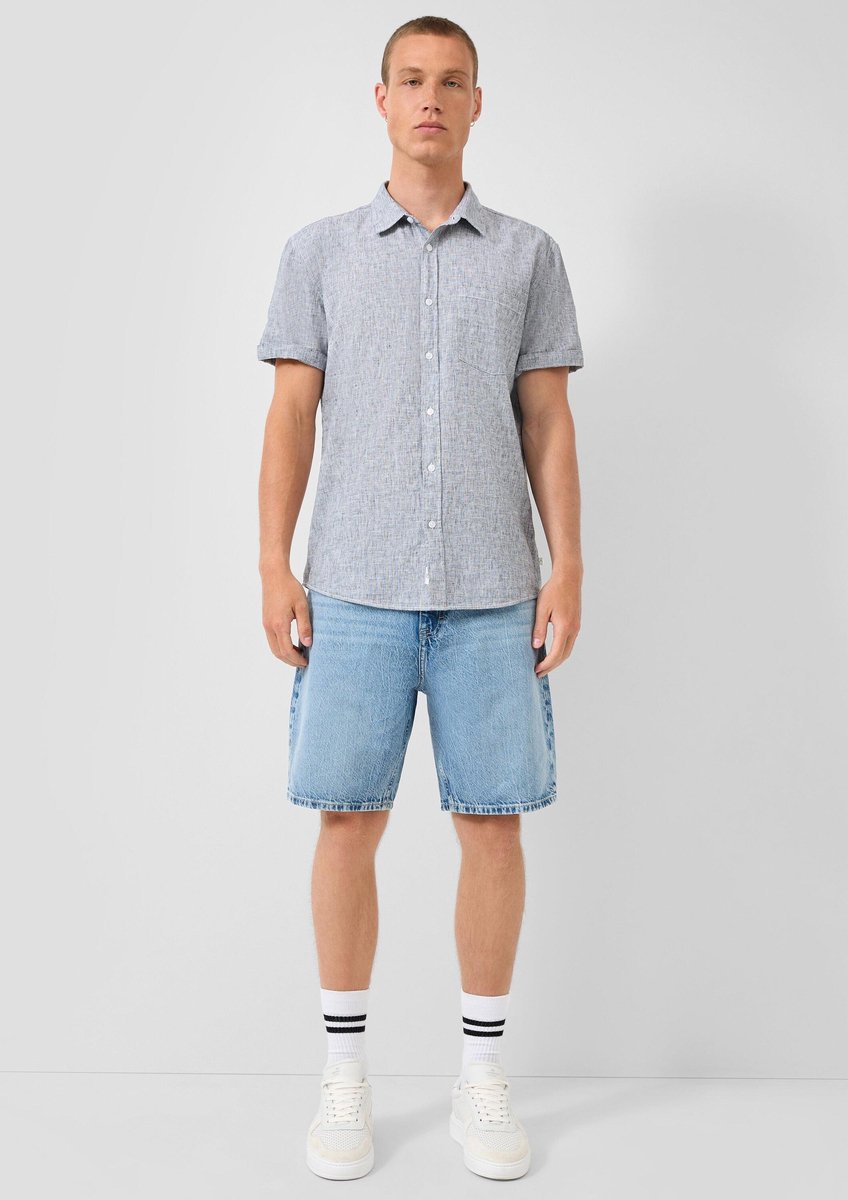 Loose Fit Jeansbermuda QS