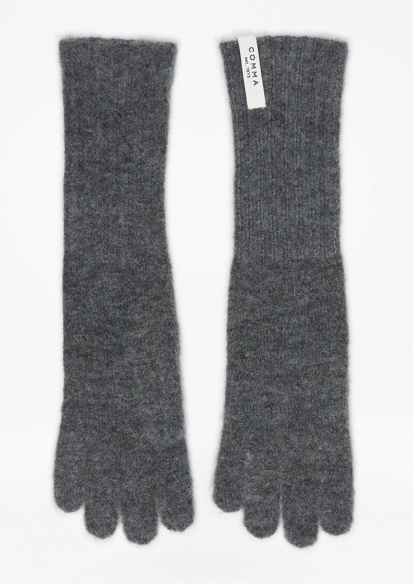 Dicke Frauenschutzhandschuhe aus Woll- und Alpakamischung COMMA