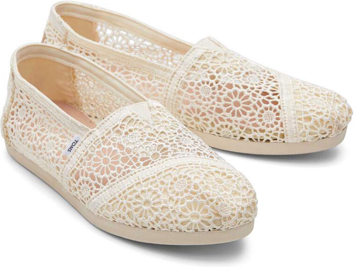 Espadrilles marokkanische Häkelarbeit Frau Toms Alpargata