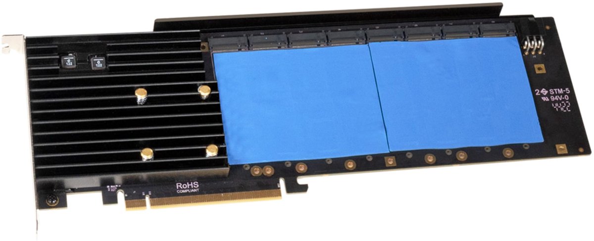 Sonnet M.2 8x4 Silent PCIe 4.0 Card