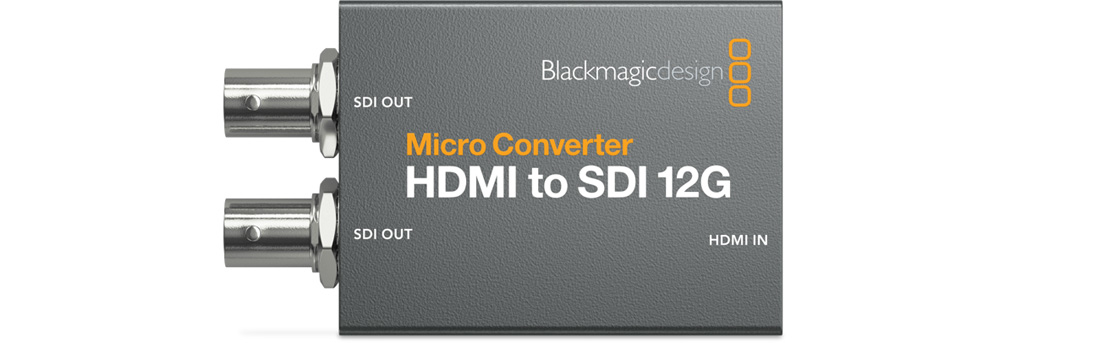 Blackmagic Design Micro Converter HDMI to SDI 12G Active video convert