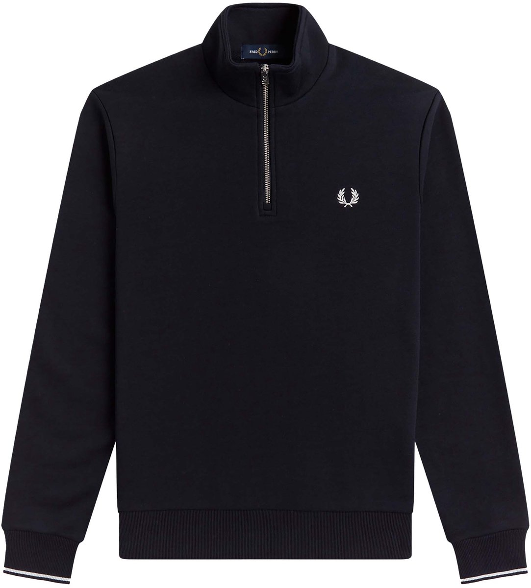 Sweatshirt mit halbem Reißverschluss Fred Perry