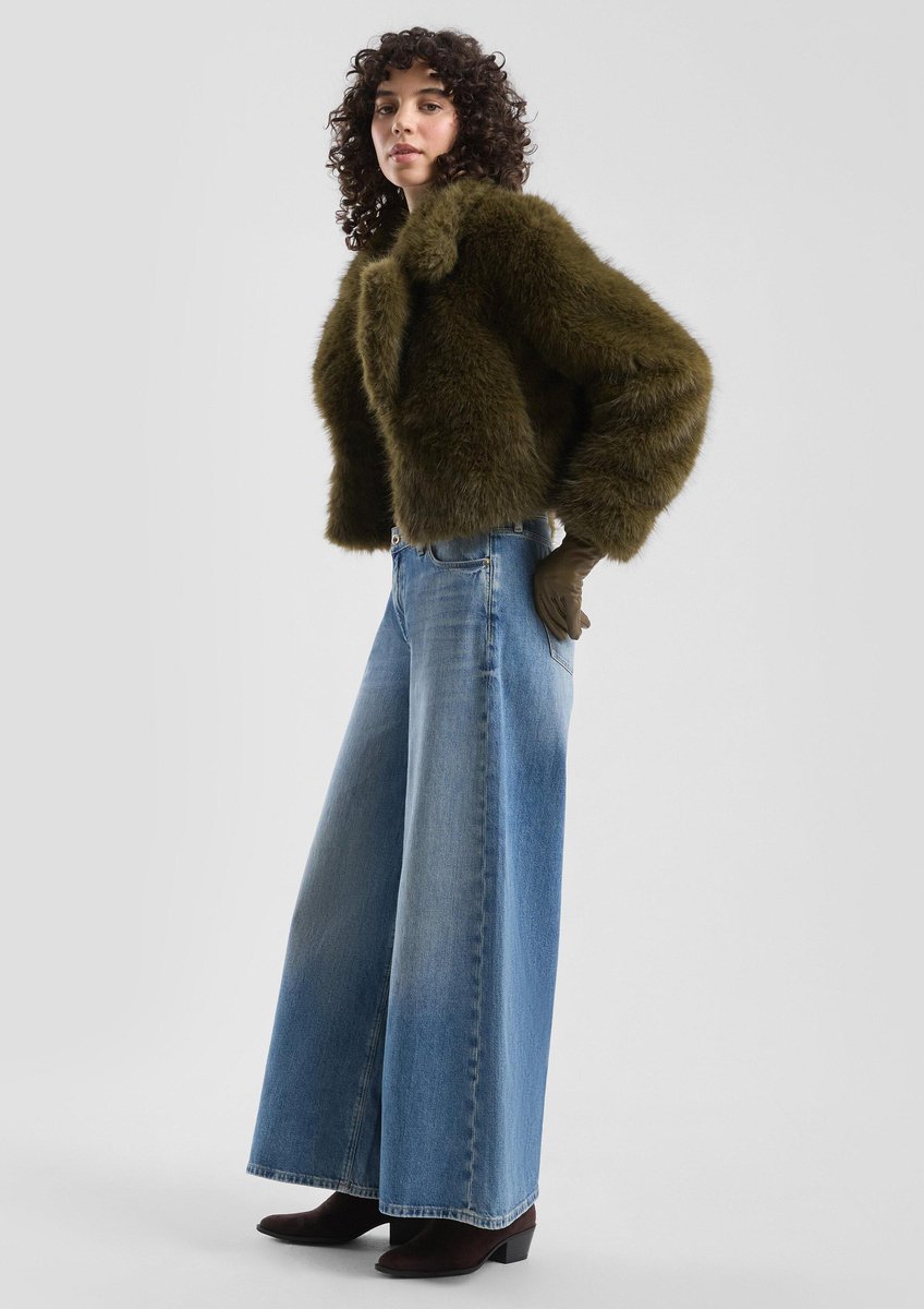 Jeans mit mittelhohem Bund für Frauen QS Vanessa Mai