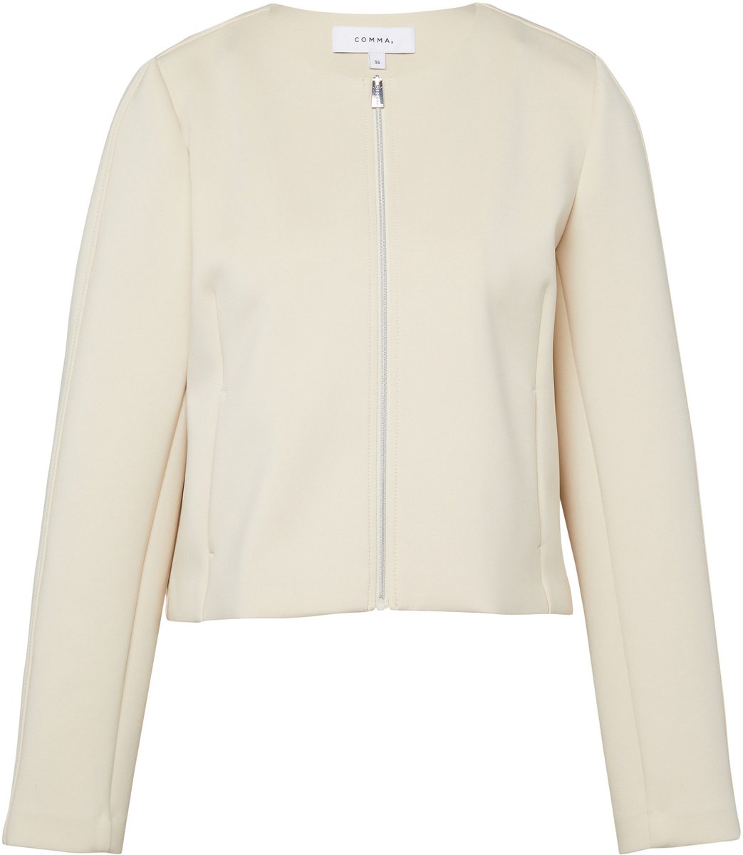 Kurzjacke mit Reißverschluss und langen Ärmeln für Damen COMMA