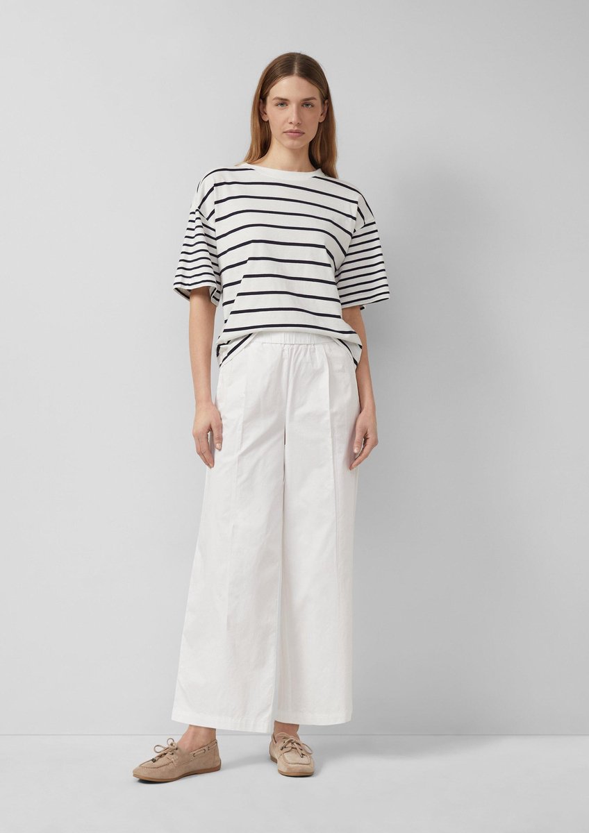 Culotte-Hose aus Twill mit Falten für Damen s.Oliver