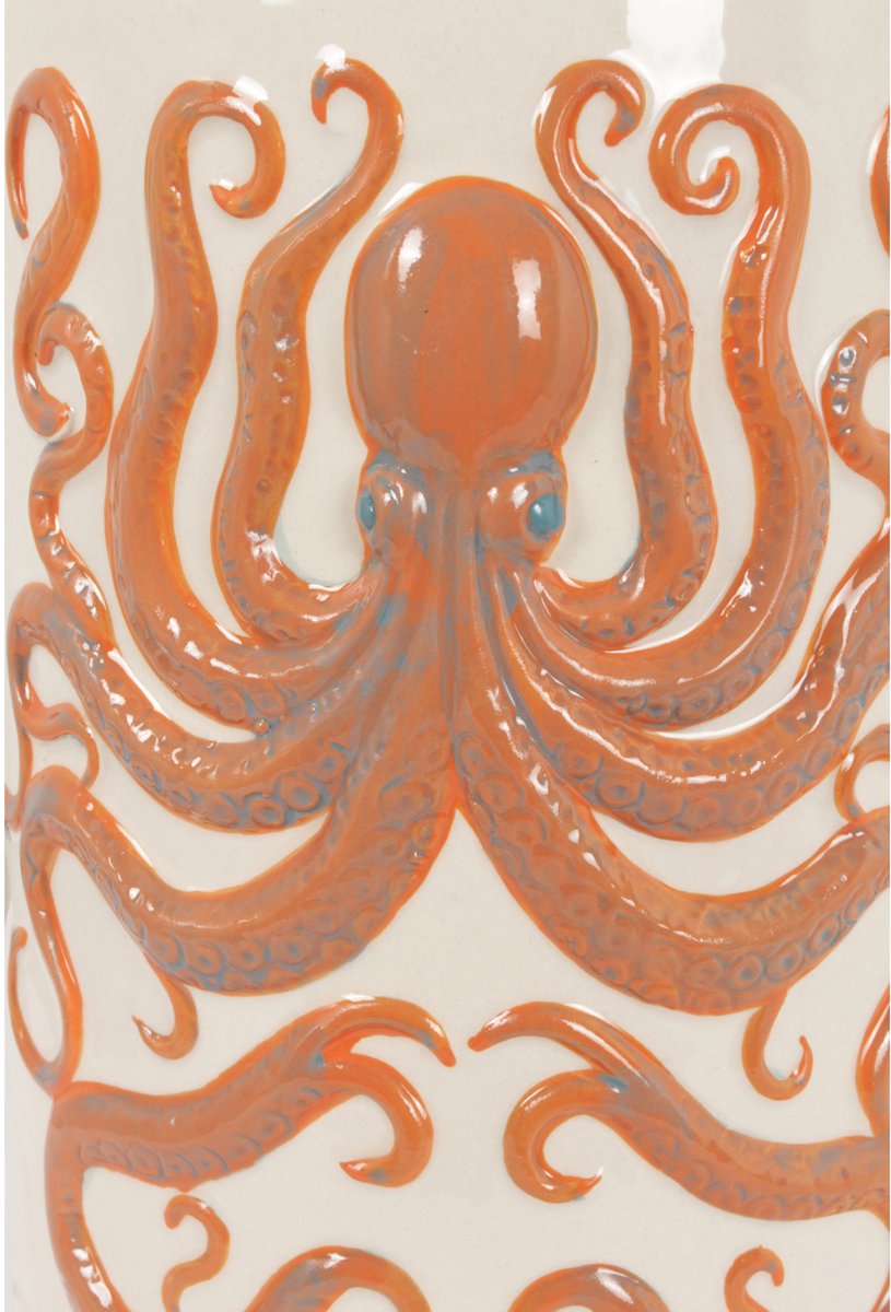 Vase aus Keramik Pole To Pole Pulpo